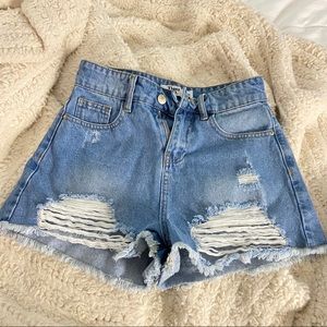 Tiger Mist Jean shorts